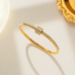 Non-tarnish 18K gold plated architectural jewelry for women Dubai.