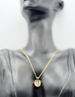 Waterproof non-tarnish artificial jewelry medallion for women in Dubai.
