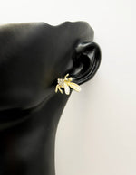 Best fashion jewelry in UAE opal wing pixie earrings for women.