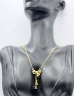 Hypoallergenic non-tarnish gold bow jewelry for women UAE.