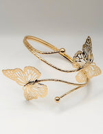 Luxury tarnish-free stainless steel goddess arm jewelry for sensitive skin.