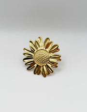 Hypoallergenic non-tarnish chunky 11g gold ring UAE.