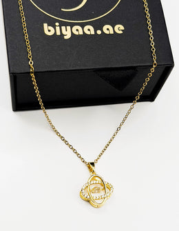 Hypoallergenic non-tarnish gold dancing crystal jewelry for women UAE.