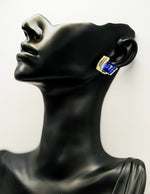Close-up of premium hypoallergenic imitation jewelry featuring a midnight onyx design.