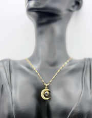 Hypoallergenic non-tarnish gold celestial jewelry for romantic gift UAE.