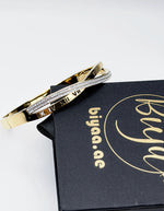 Modern luxury fine art editorial jewelry Roman numeral bracelet gift for her.