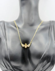 Hypoallergenic non-tarnish gold celestial heart jewelry for women UAE.