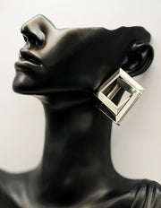 Imitation jewelry uae high-shine geometric silver plated fashion jewelry.