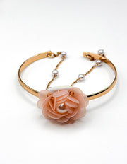 Luxury tarnish-free stainless steel elegant garden inspired jewelry for sensitive skin.