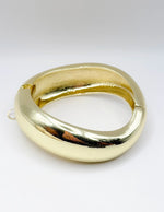 Luxury tarnish-free stainless steel smooth dome gold jewelry for sensitive skin.