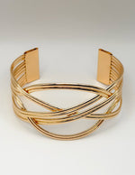 Luxury tarnish-free stainless steel statement cuff jewelry for sensitive skin.