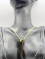 Close-up of premium hypoallergenic imitation jewelry featuring a square link design.