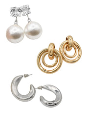 The Luxe Earrings Bundle – effortless sparkle, everyday charm