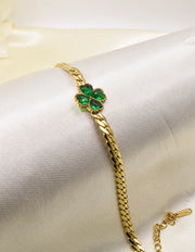 golden_leaf_heart_charm_bracelet_with_leaf_and_heart_charms