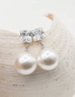 earrings_pearl_earrings_silver_tone_square_cut_stud_and_pearl_dangle_design